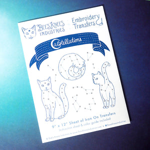 Embroidery Transfers - Catstellations
