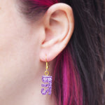BTS x ARMY Asymmetrical Earrings