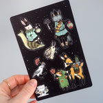 Dark Mage Sticker Sheet