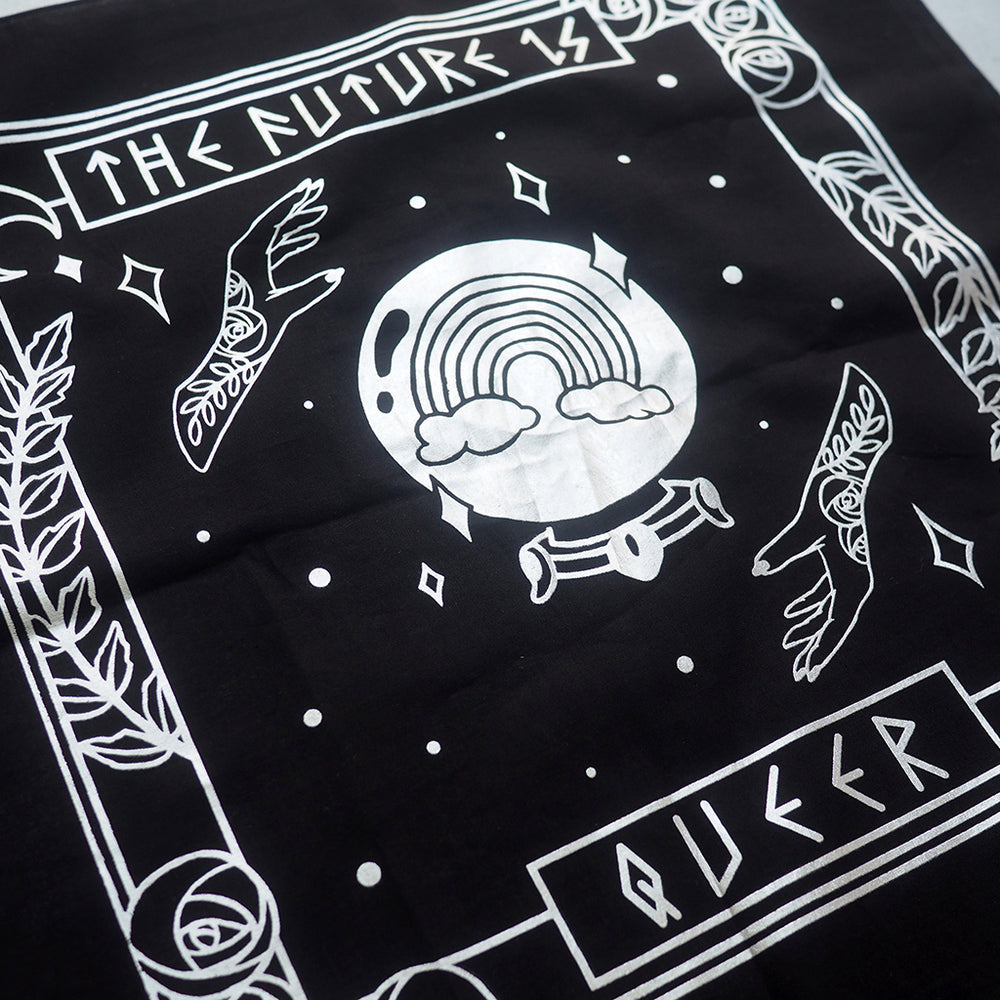 
            
                Load image into Gallery viewer, The Future is Queer - Alter/Tarot Cloth
            
        