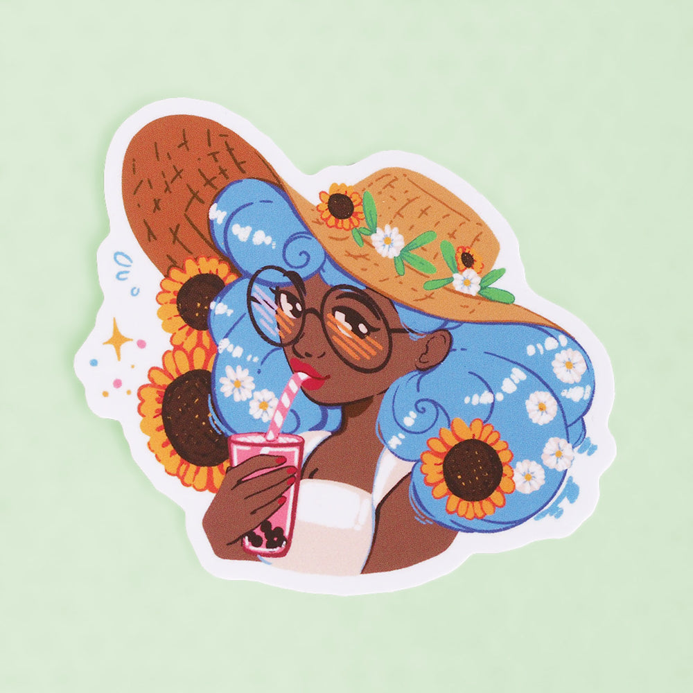 
            
                Load image into Gallery viewer, Brown is Beautiful - Vinyl Sticker
            
        