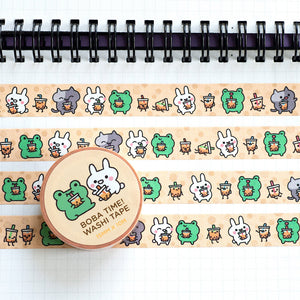 Washi Tape - Boba Time