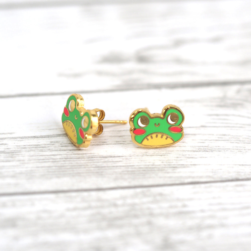 Derpy Froggo Stud Earrings