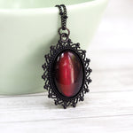 Black Cameo Necklace - Spellbound