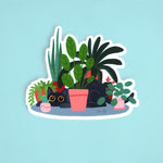 Plant Cat - Vinyl Sticker