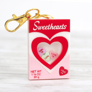 
            
                Load image into Gallery viewer, Sweethearts Box Keychain
            
        