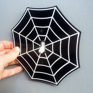 
            
                Load image into Gallery viewer, Spider Web Light Switch Plate Cover
            
        