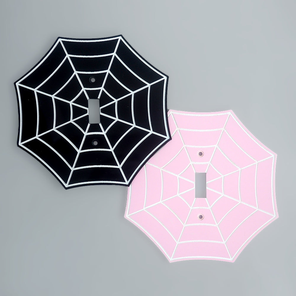 Spider Web Light Switch Plate Cover