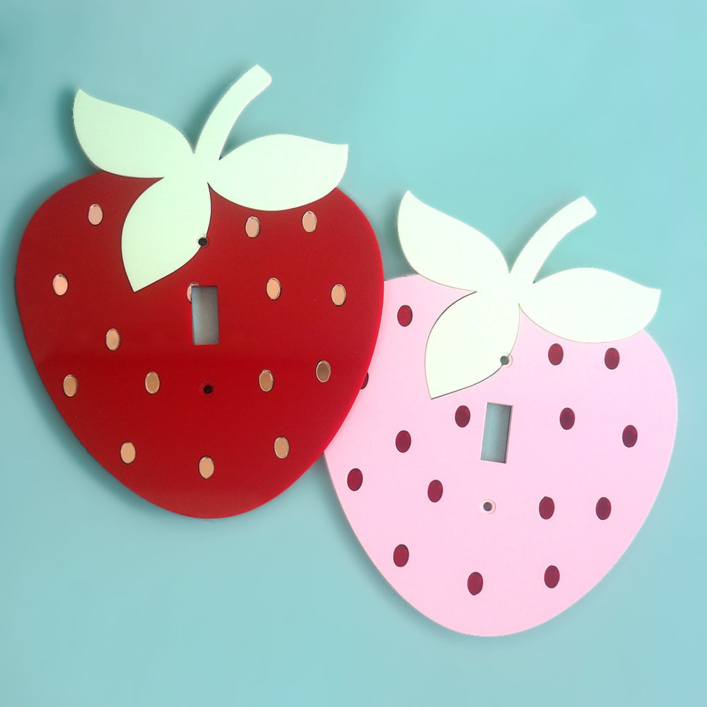 Strawberry Light Switch Plate Cover
