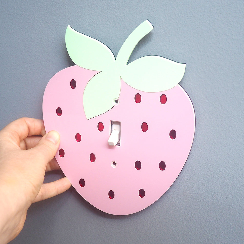 Strawberry Light Switch Plate Cover