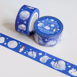 
            
                Load image into Gallery viewer, Washi Tape - Moon Rabbits
            
        