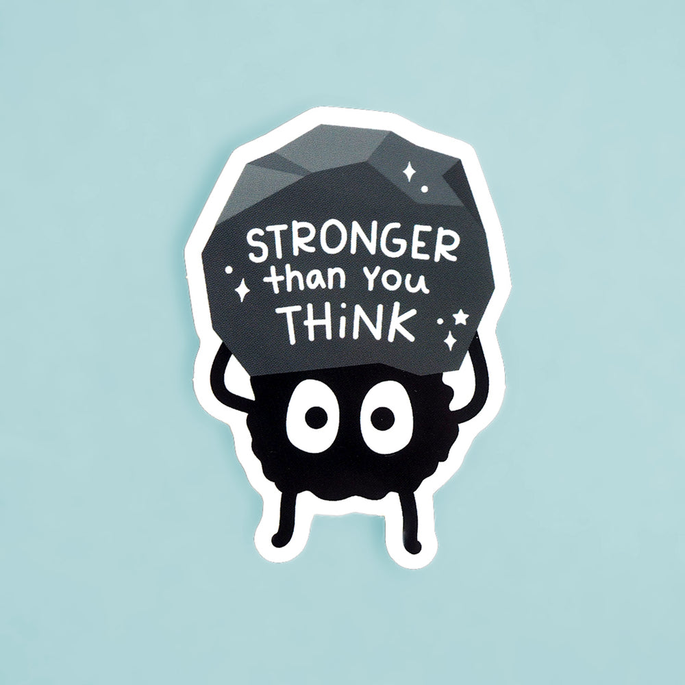 Stronger Than You Think Soot Sprite - Vinyl Sticker