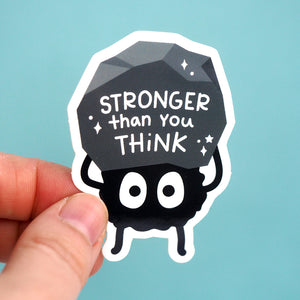 
            
                Load image into Gallery viewer, Stronger Than You Think Soot Sprite - Vinyl Sticker
            
        