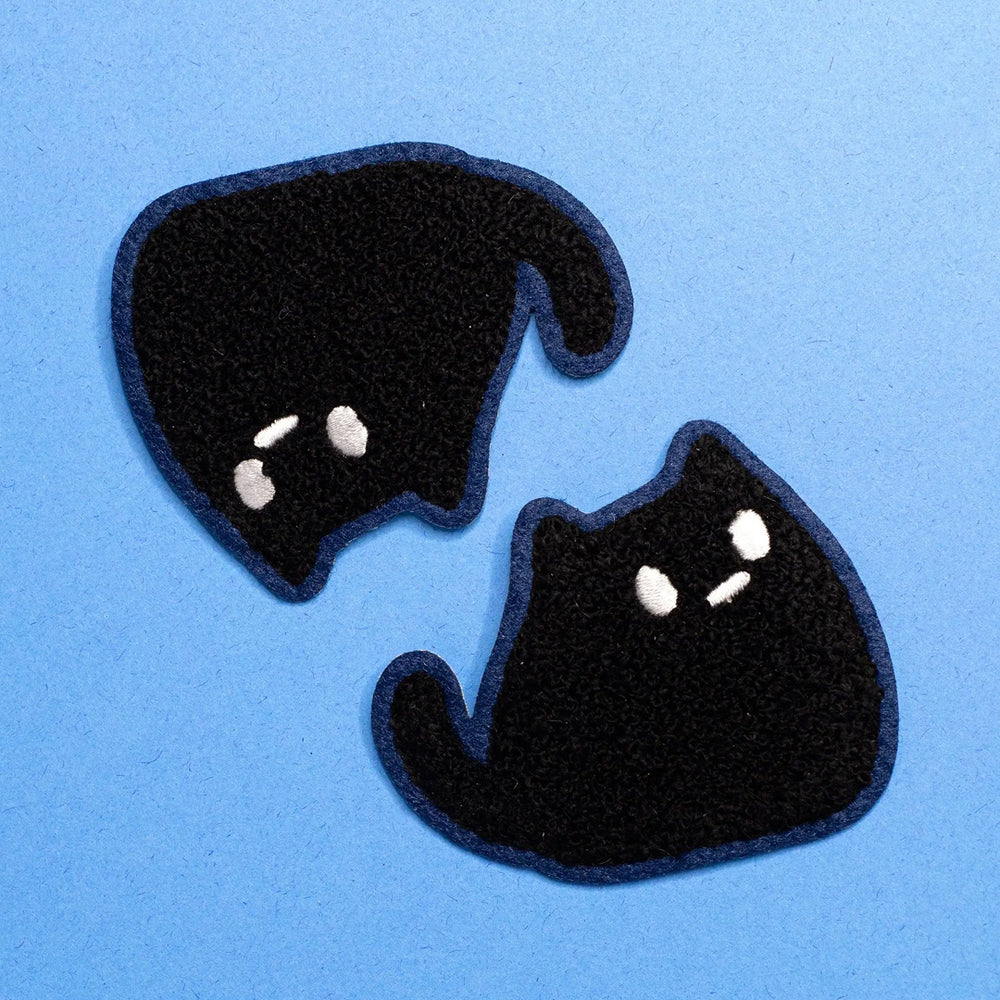 Sumi The Cat - Iron On Patch (Chenille)