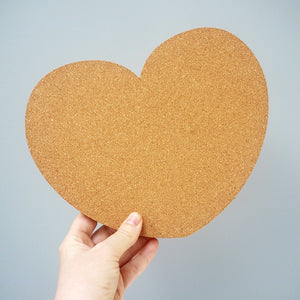 Heart Cork Board