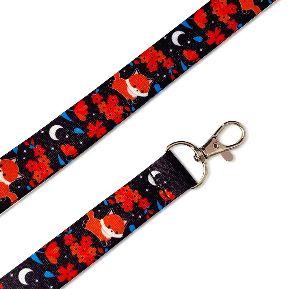 
            
                Load image into Gallery viewer, Midnight Fox Lanyard
            
        