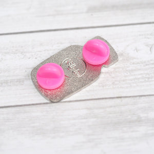 Happy Pills Bottle - Metal Enameled Pin