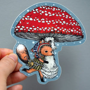 
            
                Load image into Gallery viewer, Big Mushroom - Deluxe Vinyl Sticker
            
        