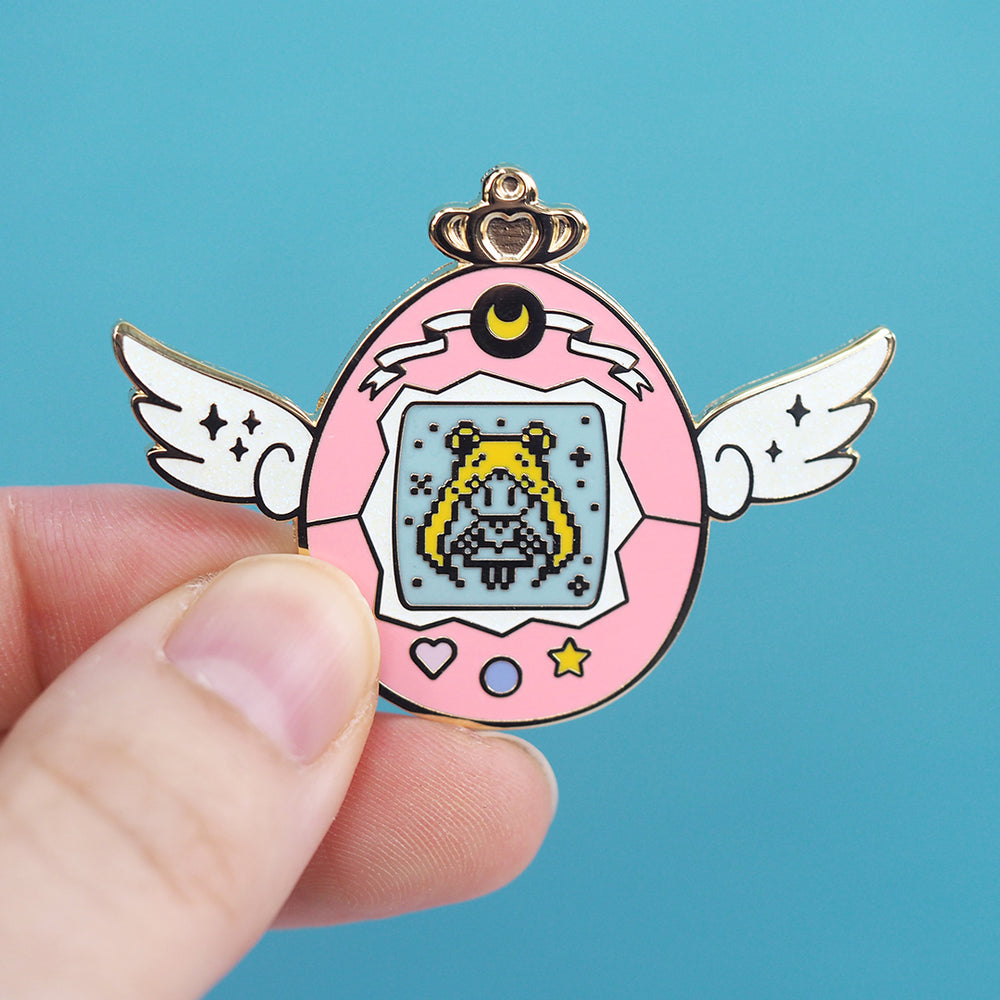 
            
                Load image into Gallery viewer, Sailor Moon-Inspired Pet - Metal Enameled Pin
            
        
