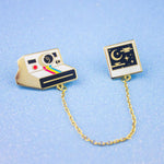 Sweet Dreams Polaroid Collar - Metal Enameled Pin Set - SHIPS 10/5