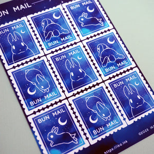 Celestial Bun Mail - Sticker Sheet