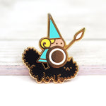 Gnome Adventures Metal Enameled Pin: Spear Maiden