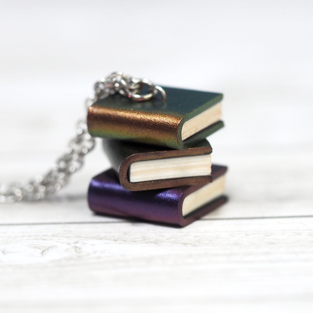 Magic Spell Books Necklace