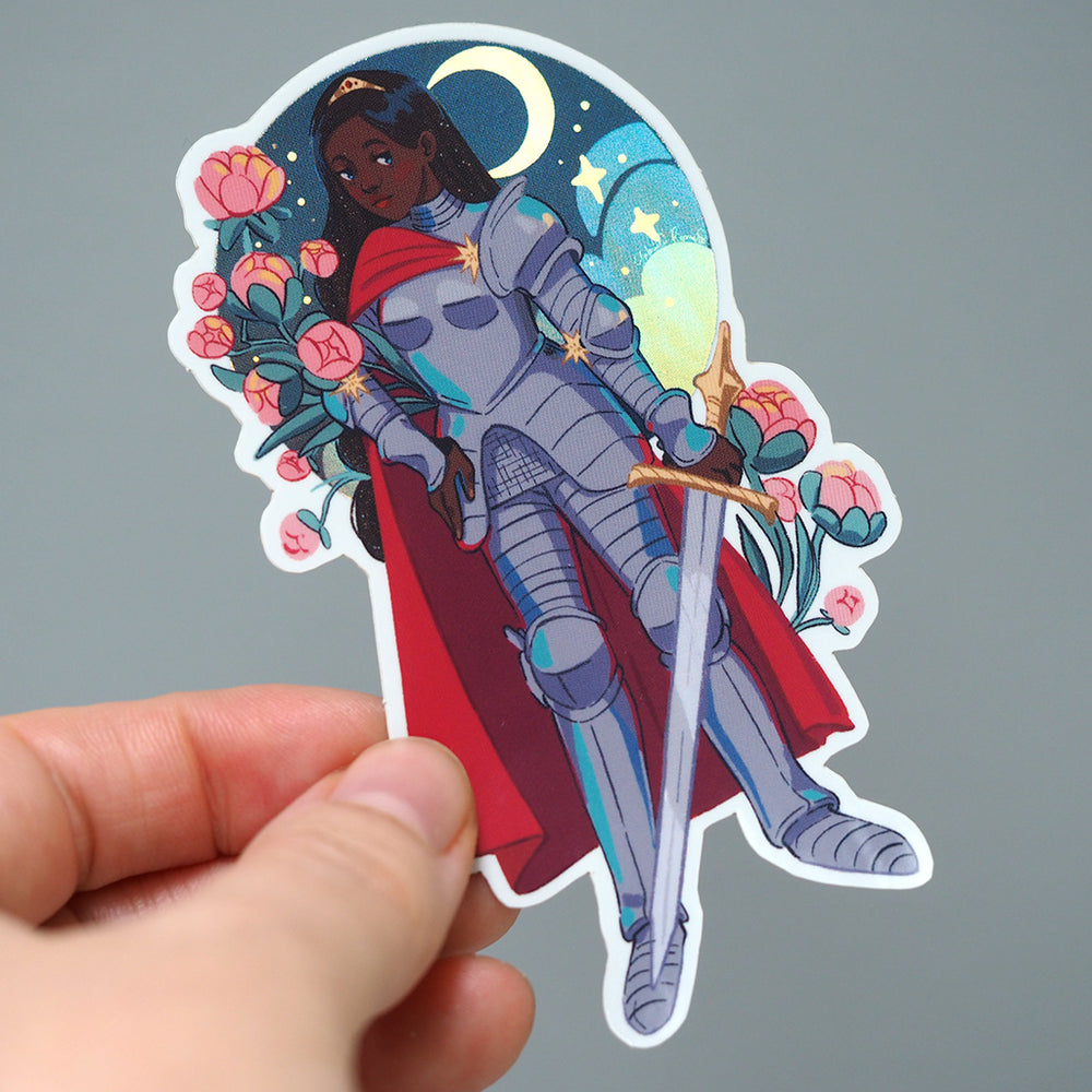 
            
                Load image into Gallery viewer, Holographic Vinyl Sticker - Guardian of Truth
            
        