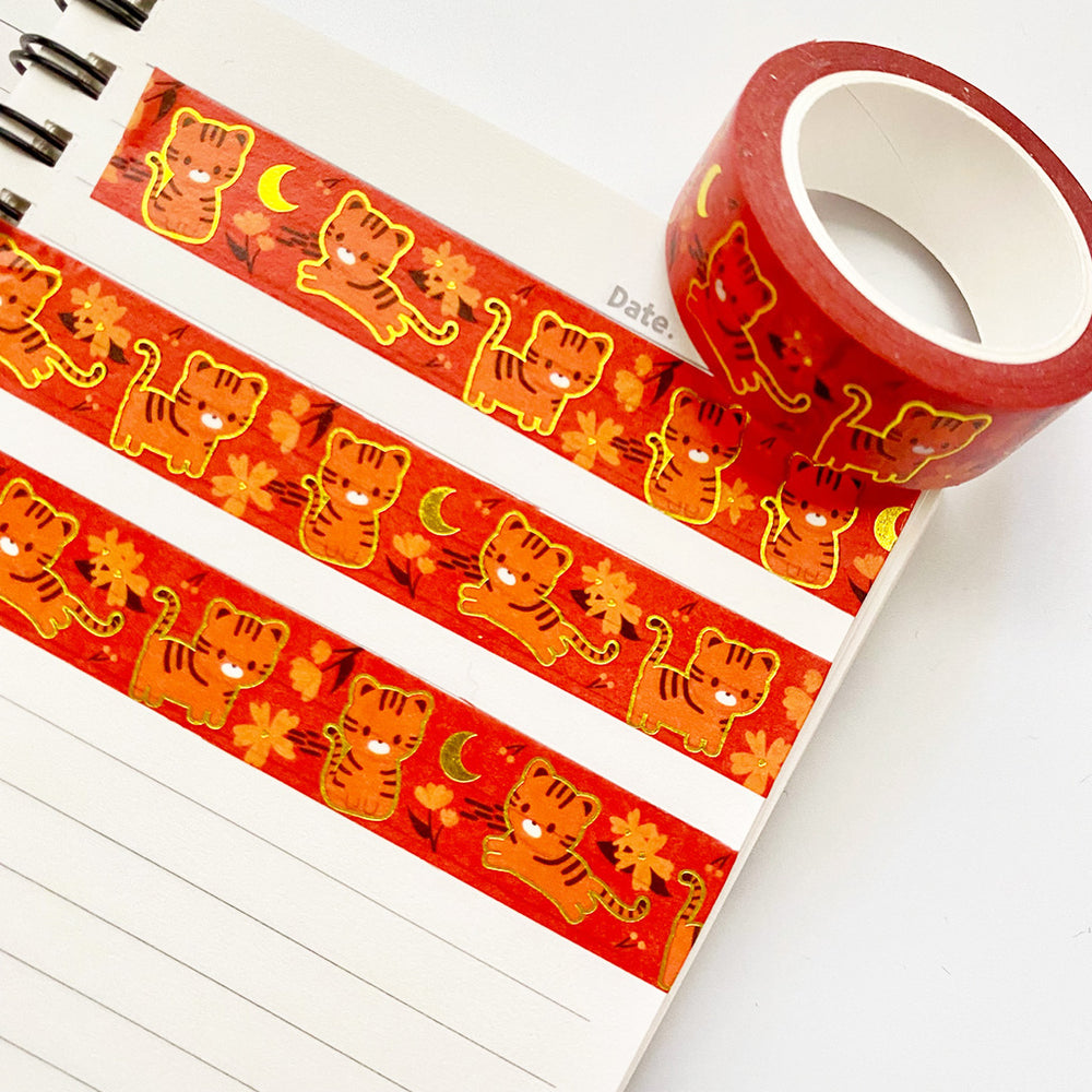 Foil Washi Tape - Year of the Tiger