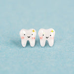 Happy Teeth Stud Earrings