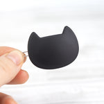 Cat Hair Clip / Barrette - Black