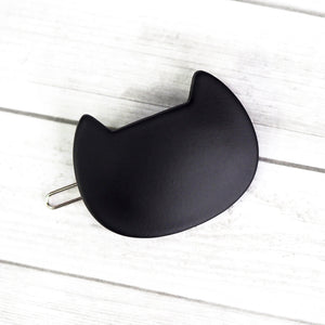 
            
                Load image into Gallery viewer, Cat Hair Clip / Barrette - Black
            
        