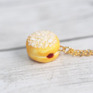 Jelly Filled Donut Necklace