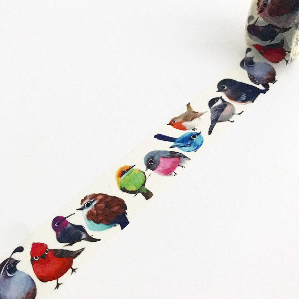 Wide Washi Tape - Birds