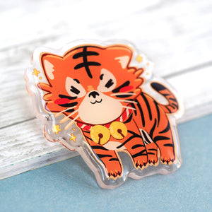 Baby Tiger - Acrylic Pin
