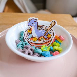 
            
                Load image into Gallery viewer, Vinyl Sticker - Loch Ness Cereal Monster
            
        