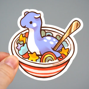 
            
                Load image into Gallery viewer, Vinyl Sticker - Loch Ness Cereal Monster
            
        
