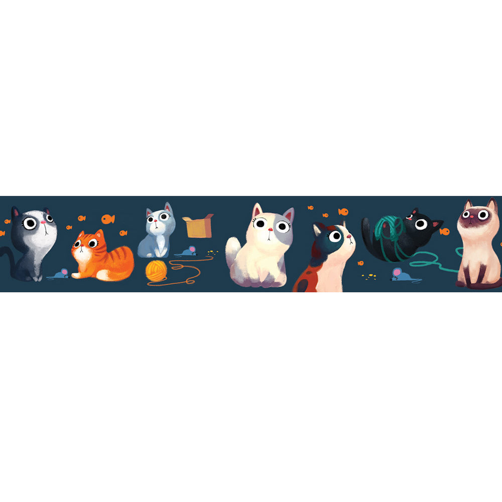 Wide Washi Tape - Cats Meow