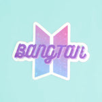 Sparkle Sticker - BTS Bangtan Shield