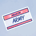 Sparkle Sticker - BTS Hello I'm ARMY