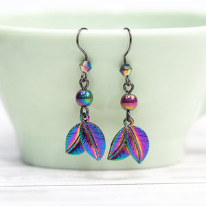 
            
                Load image into Gallery viewer, Magic Leaves Earrings
            
        