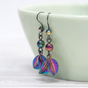 
            
                Load image into Gallery viewer, Magic Leaves Earrings
            
        