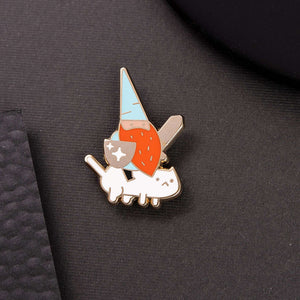 Gnome Adventures Metal Enameled Pin Pack: Gnome Heroes