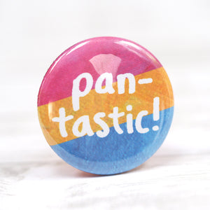 
            
                Load image into Gallery viewer, Pan-tastic Pansexual Pride Pin
            
        