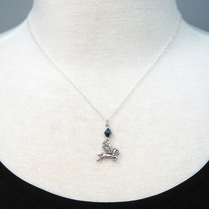 
            
                Load image into Gallery viewer, Silver Pegasus Necklace
            
        