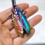 Giant Cicada - Iridescent Rainbow Ornament