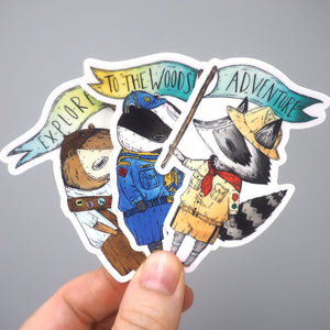 
            
                Load image into Gallery viewer, Scout Vinyl Sticker Pack
            
        