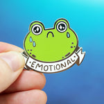 Emotional Frog - Metal Enameled Pin