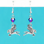 Tiny Pegasus Earrings