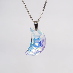 
            
                Load image into Gallery viewer, Crystal Moon Necklace
            
        